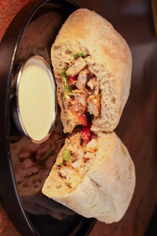 כריך חזה עוף