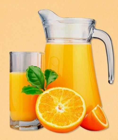 عصير برتقال كبير